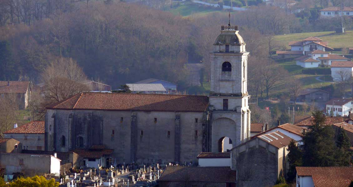 Eglise bourg d'Urrugne 