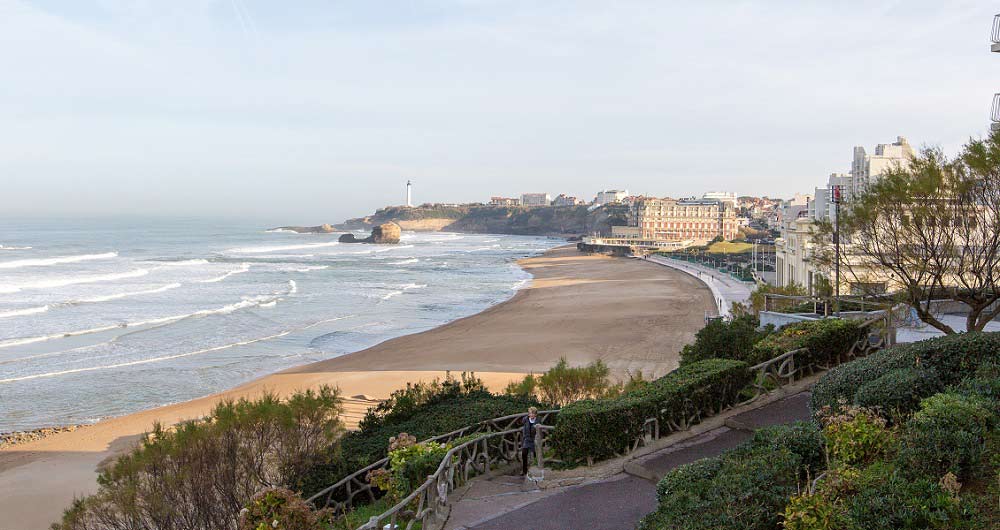 Grande plage de Biarritz